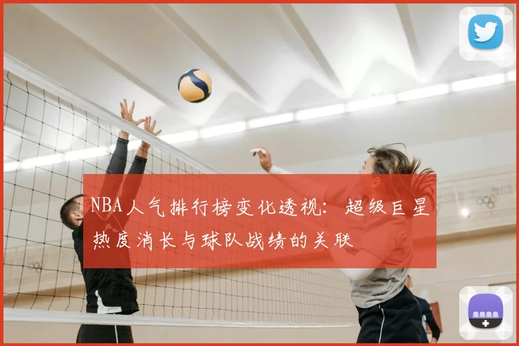 NBA人气排行榜变化透视：超级巨星热度消长与球队战绩的关联