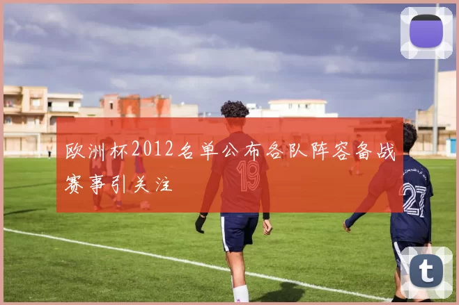 欧洲杯2012名单公布各队阵容备战赛事引关注