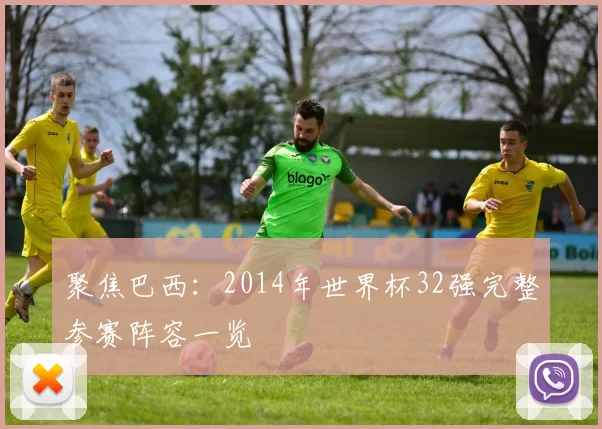 聚焦巴西：2014年世界杯32强完整参赛阵容一览