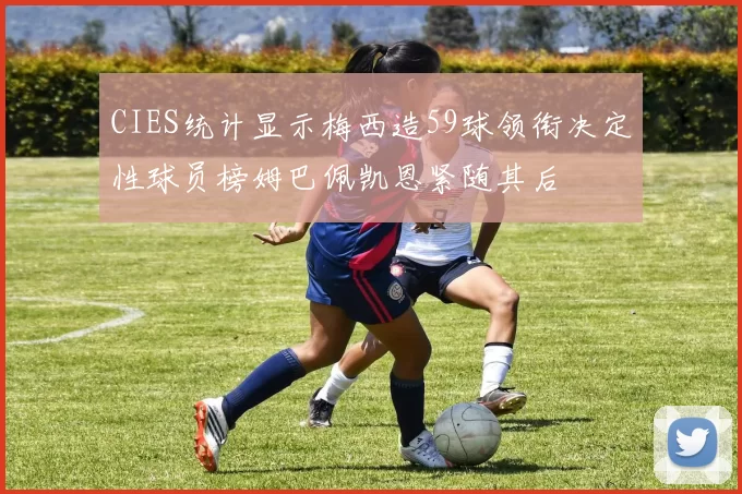 CIES统计显示梅西造59球领衔决定性球员榜姆巴佩凯恩紧随其后