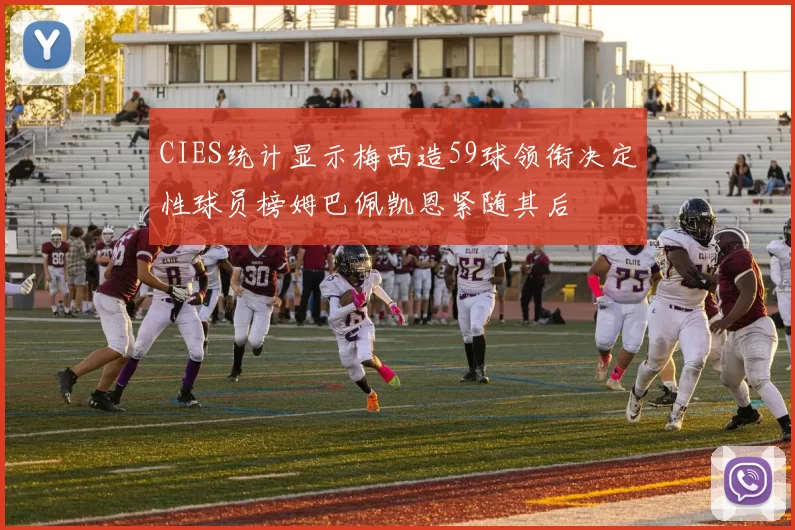 CIES统计显示梅西造59球领衔决定性球员榜姆巴佩凯恩紧随其后