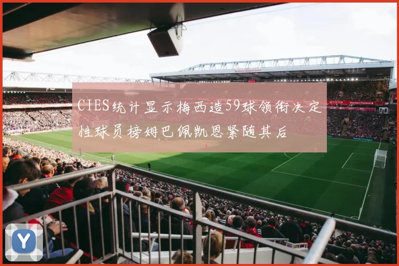 CIES统计显示梅西造59球领衔决定性球员榜姆巴佩凯恩紧随其后