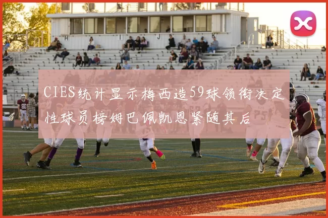 CIES统计显示梅西造59球领衔决定性球员榜姆巴佩凯恩紧随其后